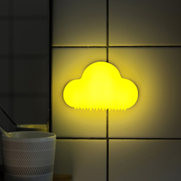 Creative Gift USB Charging Cloud Night Light with Sound Control and Touch Control, Cloud for Girls Birthday Gift and Handout