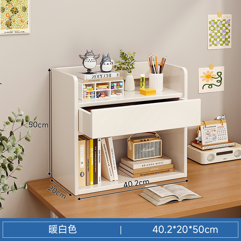 Estante de escritorio Estante de escritorio Estante de escritorio para el hogar de los estudiantes, almacenamiento de escritorio, gabinete pequeño de varias capas, estación de oficina, estante pequeño