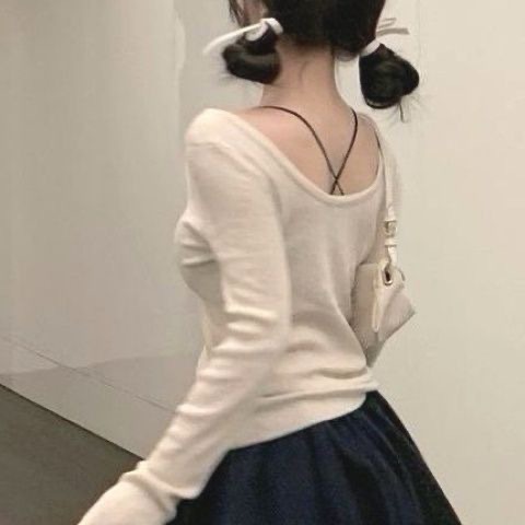 여성용 한국식 섹시 크로스백 속옷, 푸쉬업, 와이어 프리, 얇고 피부 친화적이며 통기성이 뛰어난 여름 누드 느낌의 가슴 감싸기