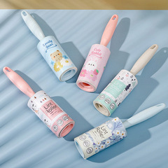 Colorful Sticky Hair Remover, Colorful Multi-functional Dust Removal Sticky Hair Brush, Roller Dust Remover Dust Removal Brush 60 Tear 