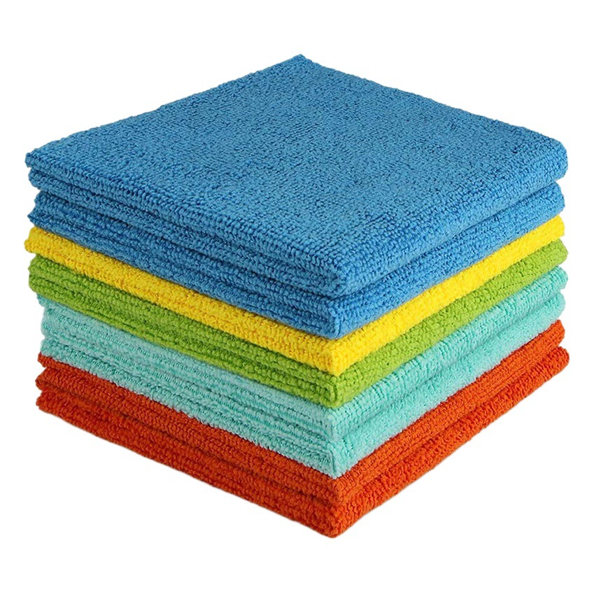 Paño de limpieza para coche engrosado, de microfibra ultrafina, absorbente de agua y aceite, paño de limpieza para cocina, estropajo, venta al por mayor de fabricante transfronterizo