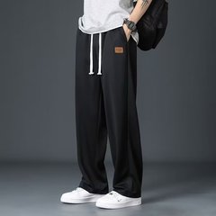 ソースメーカー、トレンディなルーズスタイル、トレンディなメンズスタイル、若々しい人気のカジュアルパンツ、ファッショナブルなブランドの春と秋のミッドウエストパンツ