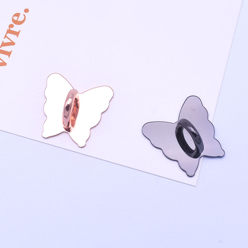 Gancho Adhesivo de Mariposa de Metal, Autoadhesivo, Decorativo, para Celulares y Manualidades DIY image 3