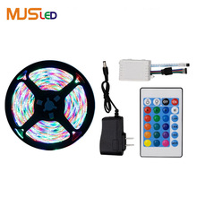 七彩led灯带套装5050rgb12v低压2835可定制防水led柔性霓虹灯带炫