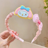 Children's headband, cute hair accessory, cartoon non-slip hairpins, flowered, South Korea