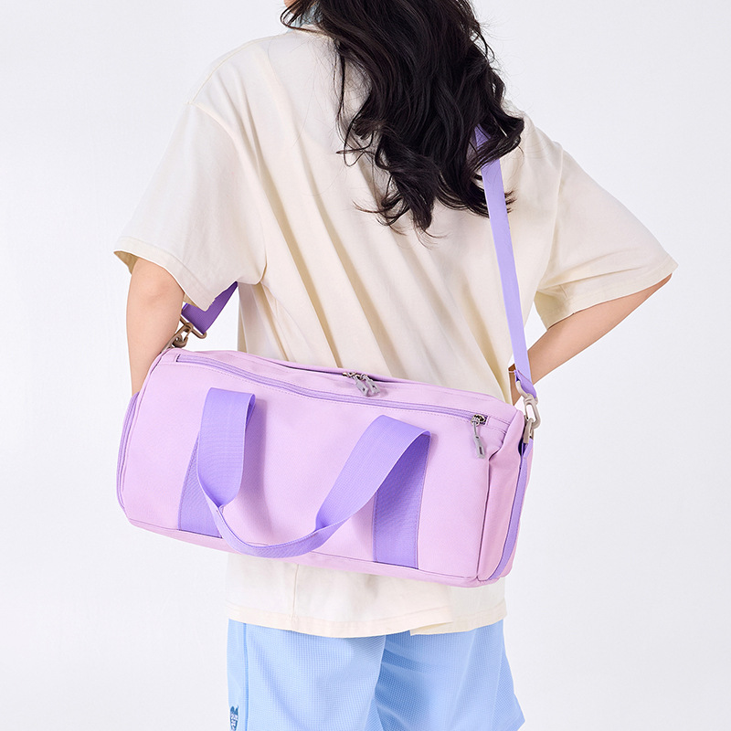 Nueva bolsa deportiva, bolsa de viaje de separación seca y húmeda, bolsa de hombro de gran capacidad, bolsa de viaje corto, bolsa de almacenamiento de zapatos