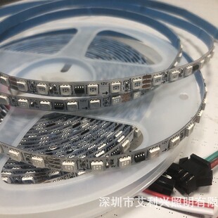 5v 12v  5mm�ò����R��ˮ��WS2811�߲�RGB�ɾ���ܛ���l120��/��