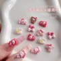 美甲新款可爱卡通蝴蝶结