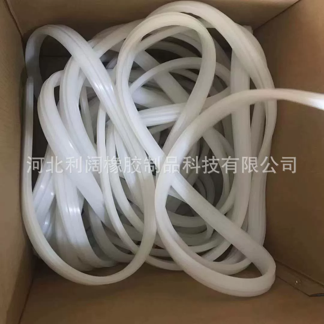Производители обработка и производство круглой силиконовой ленты экструзионной уплотнительной ленты прозрачная белая силиконовая полоса черная силиконовая уплотнительная лента