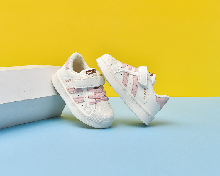 Porta per bambini 2024 primavera autunno nuova moda con punta a punta per bambini e bambine che corrono_voghion.com