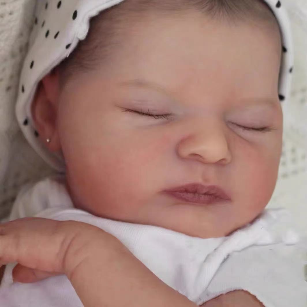 Muñeca de simulación de bebé de renacimiento de 19 pulgadas
