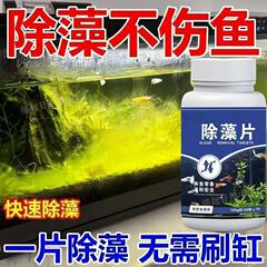 水槽専用除藻タブレット、緑藻、緑水、褐藻、糸藻、黒藻を除去するコケ洗浄加工品、スケール除去専用