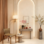 北欧设计师款创意实木阳台餐椅马鞍真皮私人定制款单人沙发休闲椅