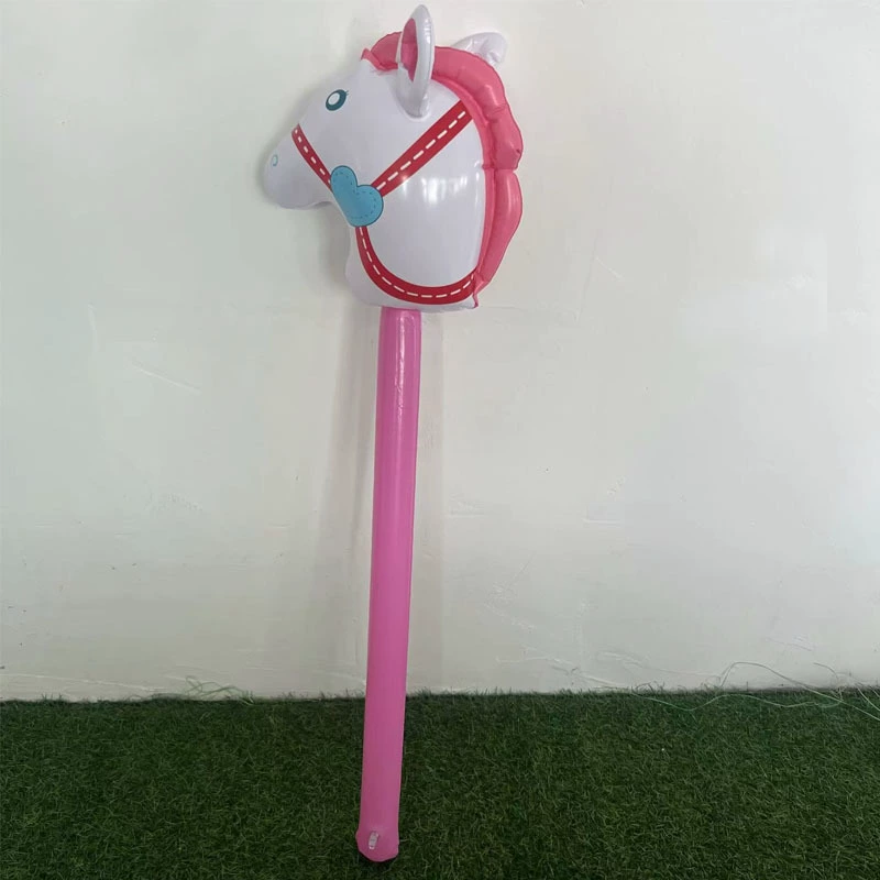 Оптовая продажа ПВХ надувная голова животных палка детская игрушка бычий палочка