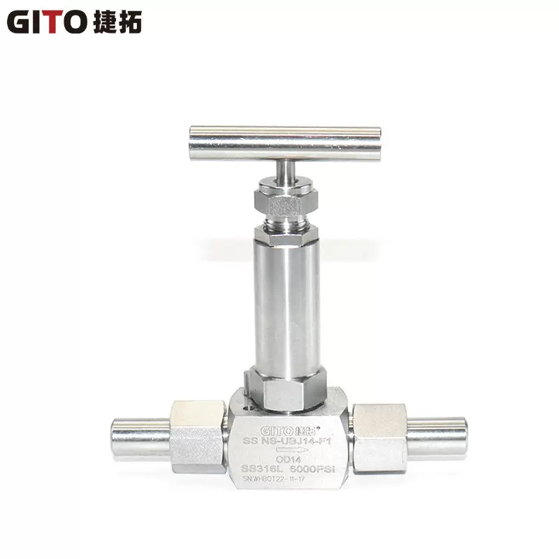 不锈钢焊接针阀 球头接管针型阀316L低温针阀