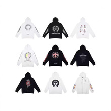 2025新款CH卫衣十字架马蹄情侣连帽套头卫衣工厂批发潮牌9/1