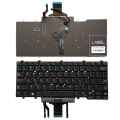 新しい英語はデルの緯度e7450 e5450ノートパソコンのキーボードバックライトに適用されます