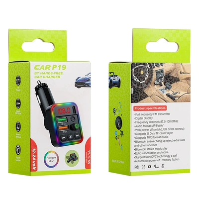 Auto Accessories Factory Car Bluetooth: Car mp3 - p19-supports-usb-flash-drive