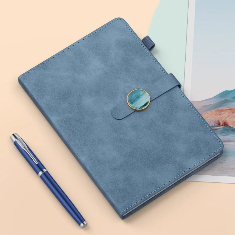 Cuaderno de negocios caja de regalo set a5 cuaderno engrosado set con hebilla de oficina de negocios exquisita b5 grande