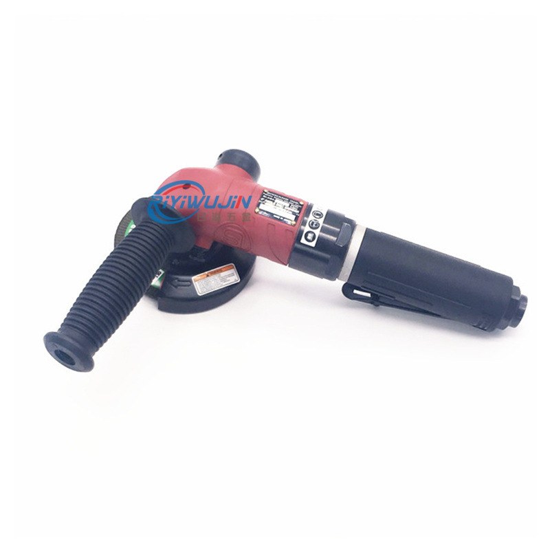 日本SHINANO信浓SI-AG4-E2L气动砂轮机 4寸气动角磨机 气动打磨机