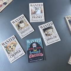 クリエイティブ漫画アニメーションワンピース周辺現像冷蔵庫マグネット装飾磁気ステッカーマグネットメッセージステッカー