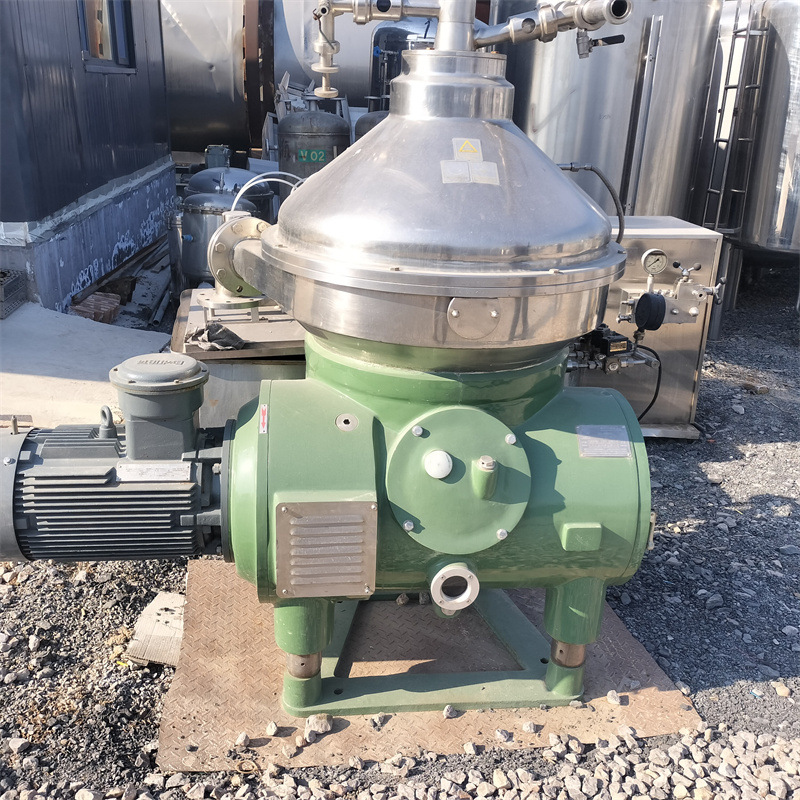 出售二手碟片离心机  不锈钢固液分离机  化工真空自动化分离机