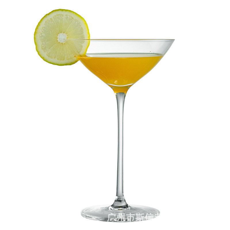Copa de cóctel Copa Margaret Copa Martini Vaso de vino de vidrio al por mayor transfronterizo Copa especial de bar Lujo ligero