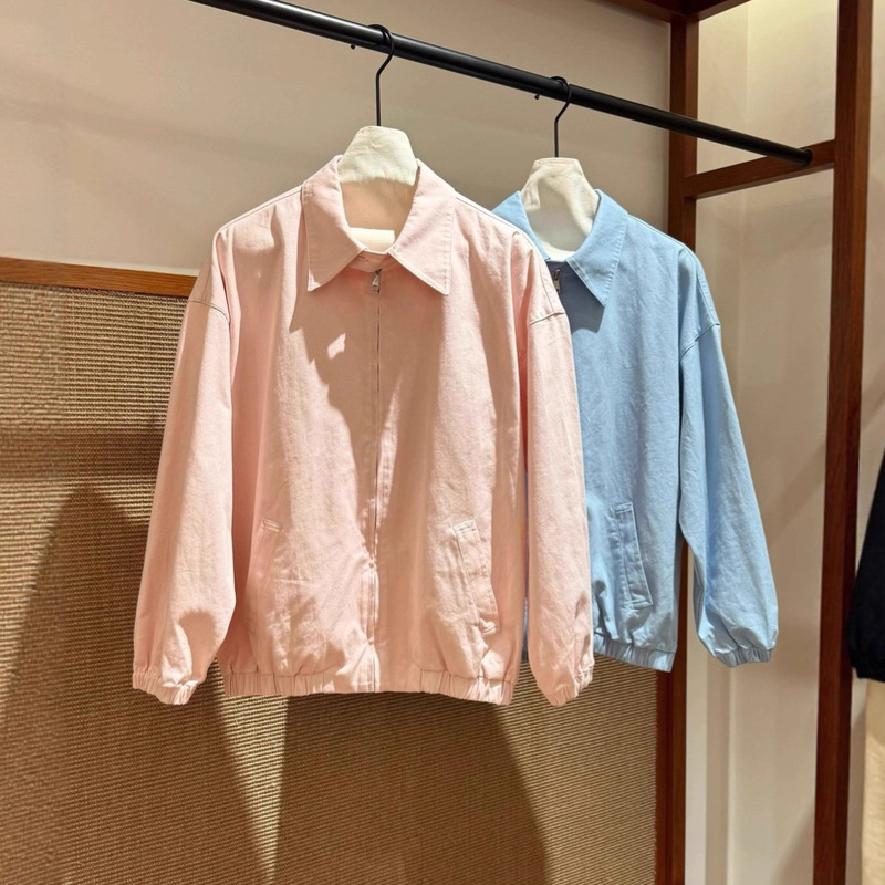 Shenzhen Nanyou 2025 Autumn and Winter P Style Classic Basic Cotton Two-Color Casual Old Cadre Jacket Shenzhen Nanyou 2025 Autumn and Winter P Style Classic Basic Cotton Two-Color Casual Old Cadre Jacket