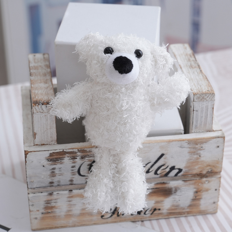 卸売ペンダントクマぬいぐるみソフトかわいいウサギぬいぐるみ手作り人形クマシリーズ人形装飾|undefined
