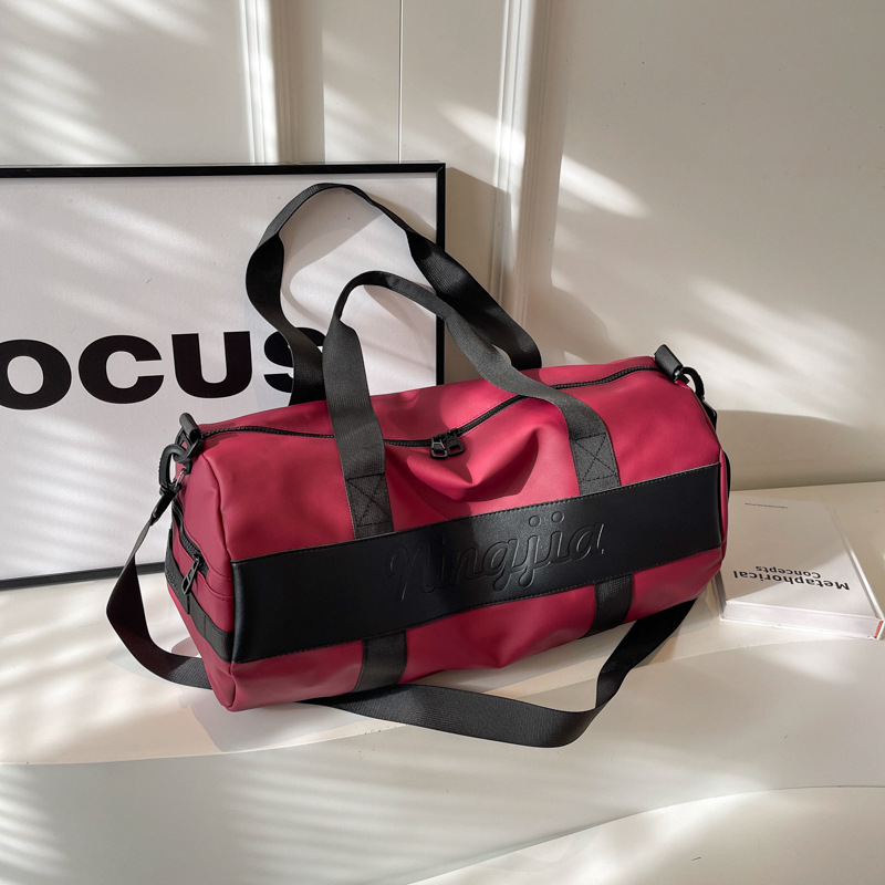 Bolsa deportiva de gran capacidad para hombres, bolsa de yoga portátil, bolsa de entrenamiento deportivo, bolsa de viaje de moda