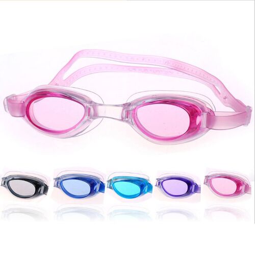 Summer 2024 New Adult Swimming Goggles Waterproof Anti-Fog PVC One-Piece High Definition Goggles Manufacturer Wholesale Boxed