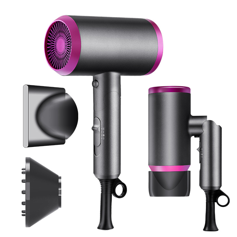 Cross-Border Internet Celebrity Hammer Hot and Cold Adjustment Negative Ion Hair Care Hair Dryer Hair Salon Constant Temperature Hair Care Hair Dryer Home