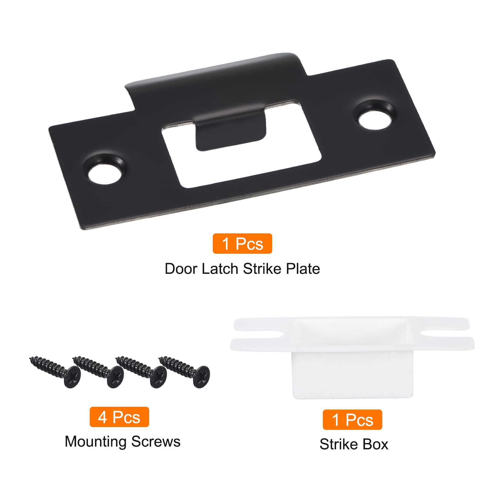 Placa de bloqueo de madera pieza de guía de perno de la puerta bloque de bloqueo cuerpo hebilla pieza perno hebilla caja hardware en stock accesorios al por mayor