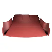 Применимо к Tesla Huanxin Edition Model3/Y Коврик для переднего багажника Оригинальный кожаный коврик для багажника Аксессуары для модификации автомобиля