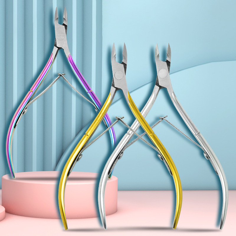 Factory spot D501 stainless steel dead skin cutting toenail onychomycosis nail removing dead skin pliers nail art set tool Eagle Beak