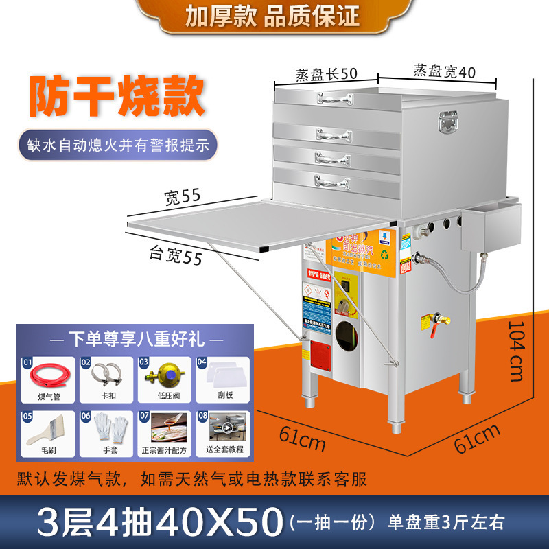 Tienda comercial de molino de salchichas de piedra de pumice colocado en el suelo para un soporte de polvo de vapor de horno de vapor de ahorro de energía