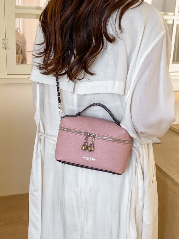 Bolso de mano de alto nivel de estilo occidental para mujeres 2026 nuevo nicho bolso de caja de lujo ligero bolso de hombro de cadena universal