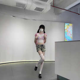 【非实拍】美式辣妹柳丁低腰牛仔短裤女修身显瘦包臀阔腿热裤ins
