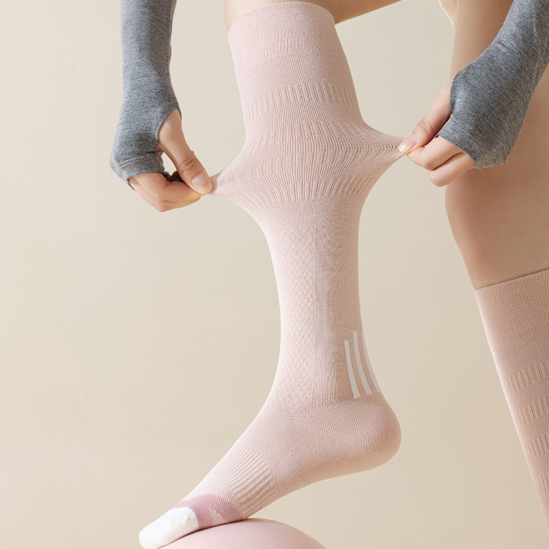 Pressure Calf Socks, Running Compression Socks, Fitness Cycling Hiking Socks, Skipping Rope, Tennis Yoga Stockings