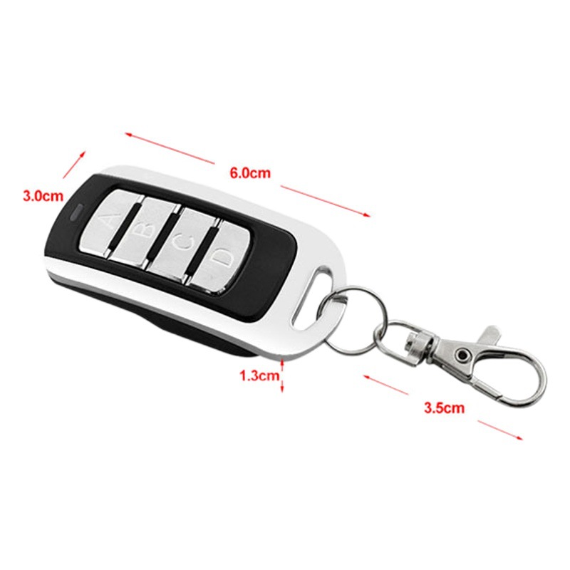 Control remoto inalámbrico multifrecuencia 868 para puertas de garaje, portones, puertas correderas, compatible con código evolutivo CAME.