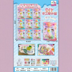 DIY自助糖水铺迷你仿真甜品创意食玩手工材料包过家家儿童