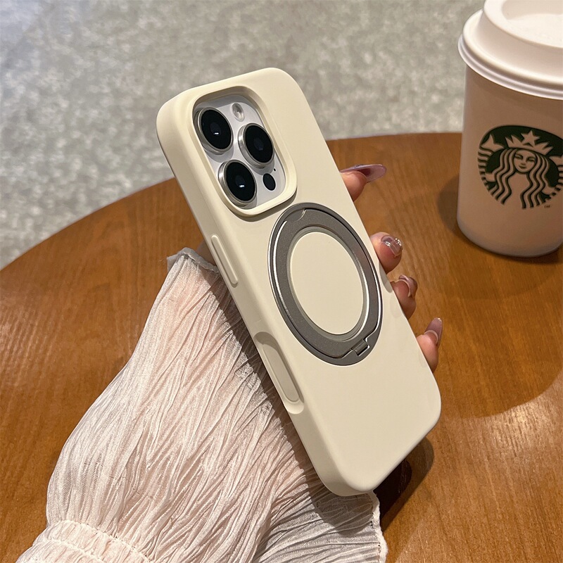iPhone16携帯電話ケースに適したハイエンドバーガンディレッド新しいスタンドApple 16promax液体シリコーン|undefined