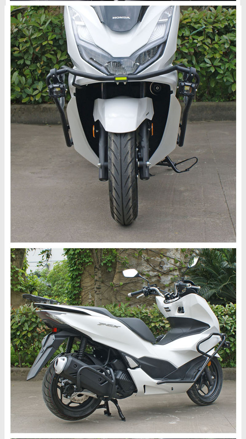 Suitable for PCX160 folding backrest rear seat lumbar support thickened bumper base rear backrest guard rear tailstock