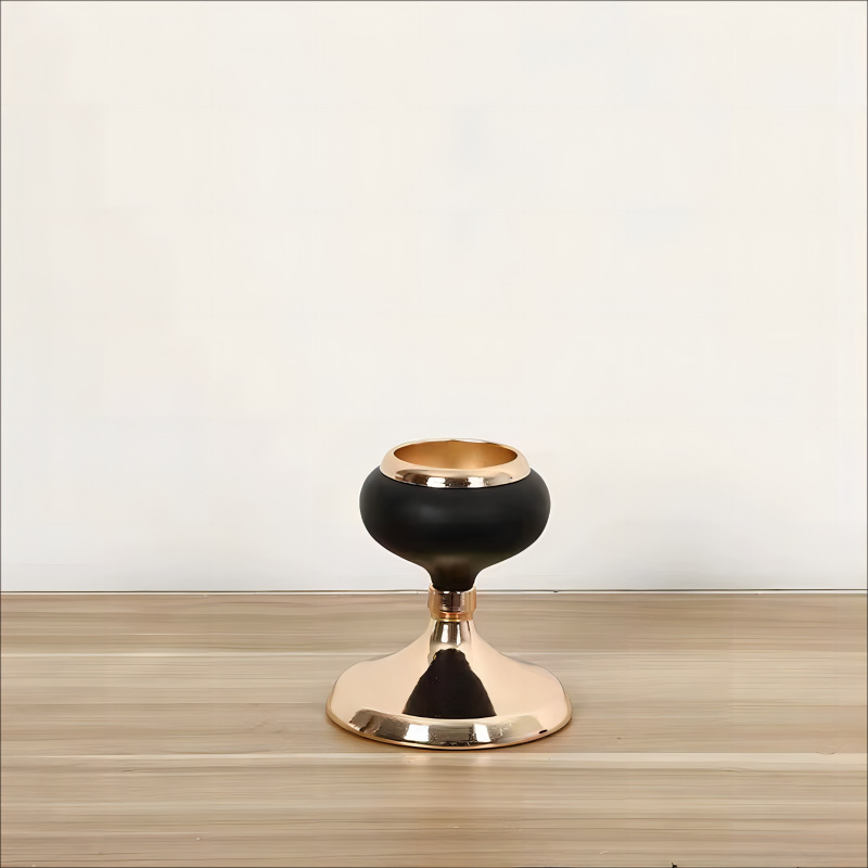 Candelaria creativa cena de vela metálica europea candelabro romántico estilo nórdico candelabro decoración navideña