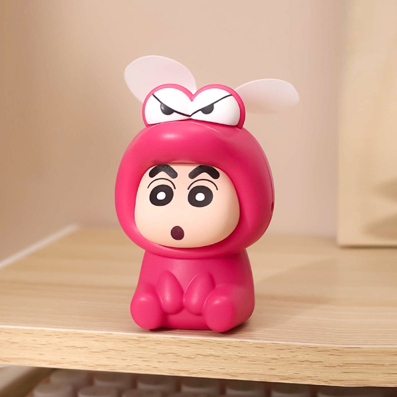 アニメかわいいパンダはミニシンプルなファンusb充電ポータブル扇風機メーカーを持ってロゴを作った|undefined