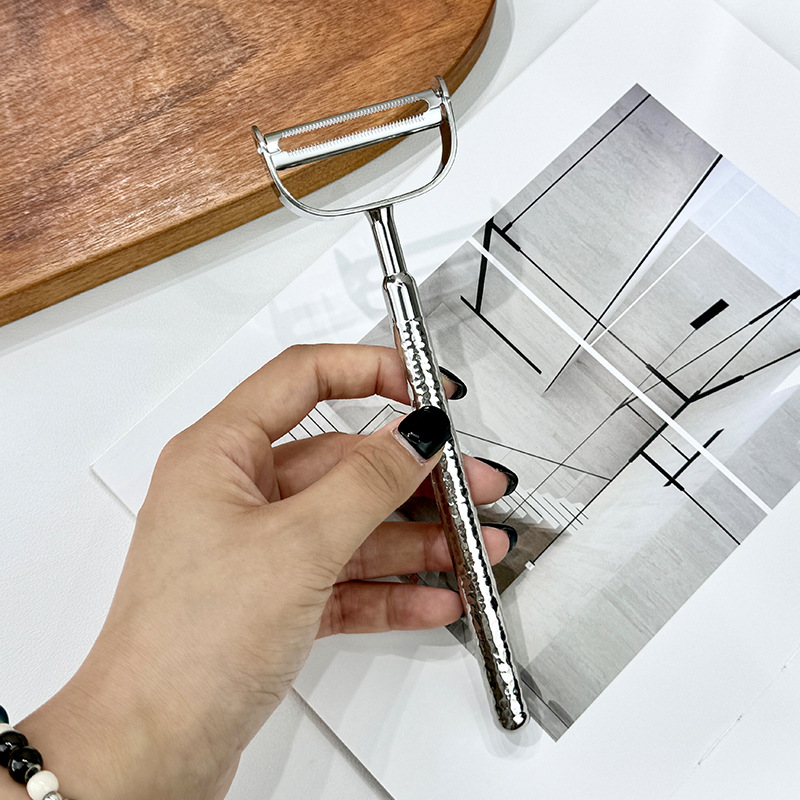 Chockmen Zhuo Deming 18 / 10 acero inoxidable martillo cuchillo de peeling cuchillo de peeling de melón