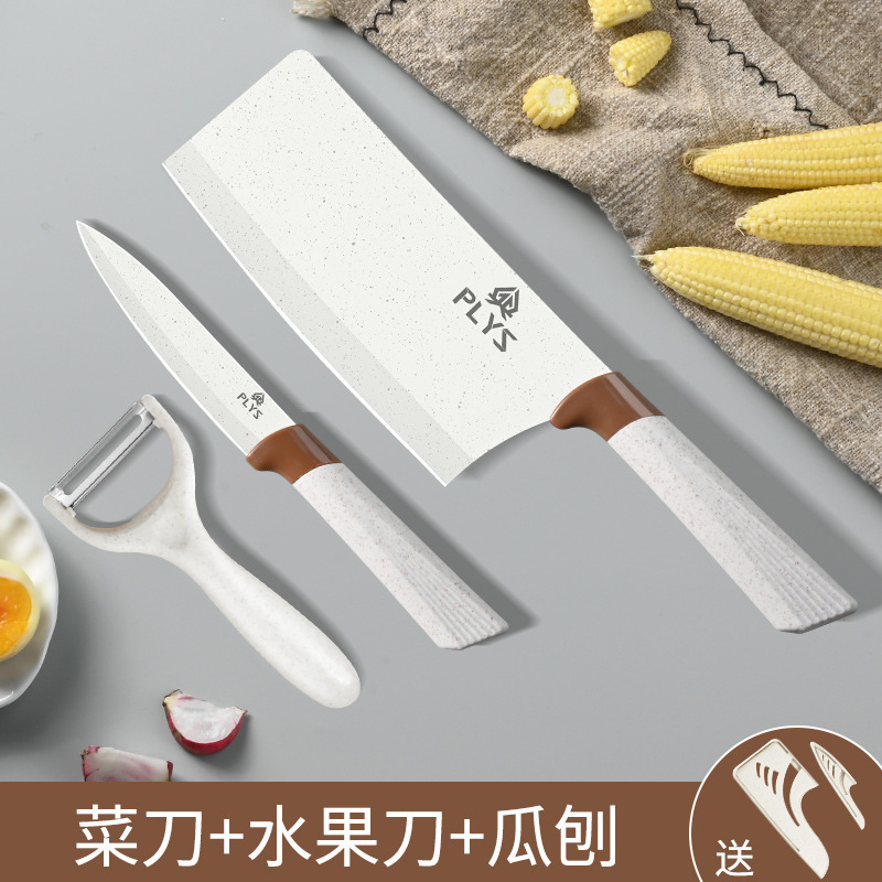Kit de cuchillos para bebés 2 - en - 1 cocina para bebés alimentos suplementarios cuchillos de cocina transfronterizos tablero de cocina conjunto completo de pala image 4