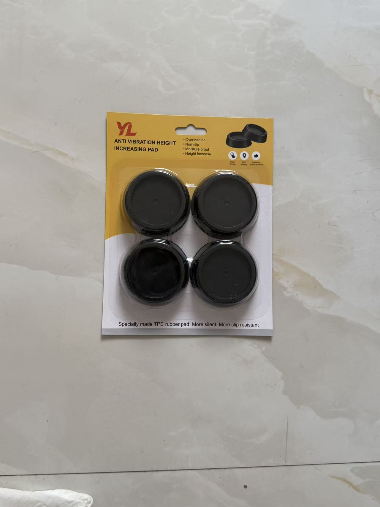 Washing Machine Rubber Feet with Vibration Reduction, Universal Fit