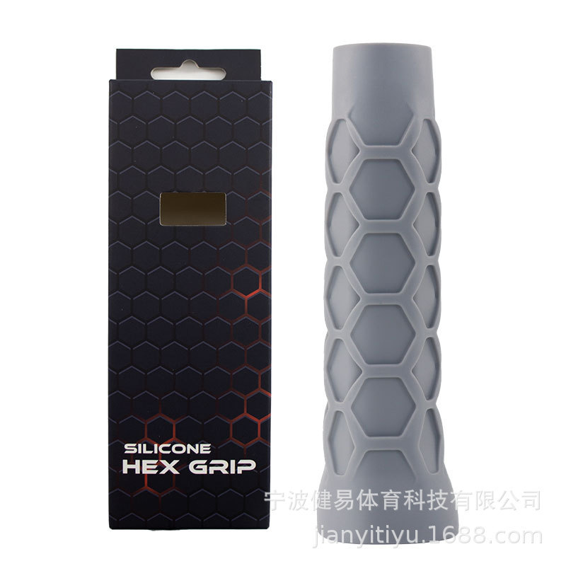 匹克球拍高弹性硅胶球拍握把套通用八边形蜂窝减震保护套批发|undefined