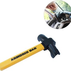 自動車盗難防止ロック鋼製ハンドルロック四連ロック盗難防止保護安全ロック装置t型ロックベルト